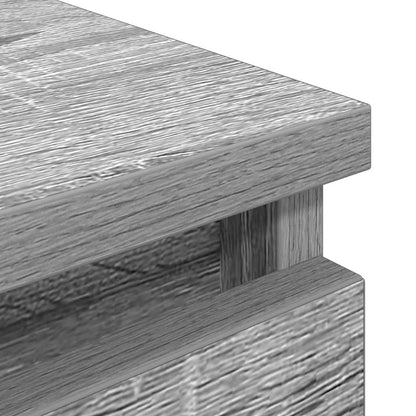 TV Cabinet Grey Sonoma 100x35x54 cm Engineered Wood