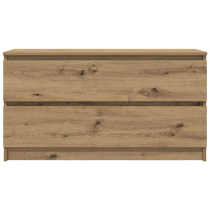 TV Cabinet Artisan Oak 100x35x54 cm Engineered Wood