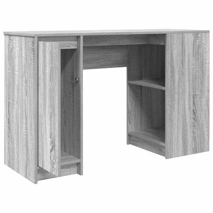 Desk Grey Sonoma 120x42x76 cm Engineered Wood