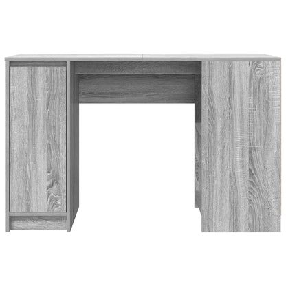 Desk Grey Sonoma 120x42x76 cm Engineered Wood
