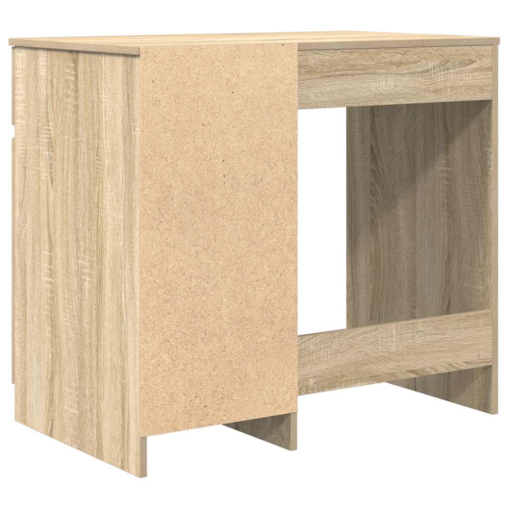 Desk Sonoma Oak 86x49x76 cm Engineered Wood