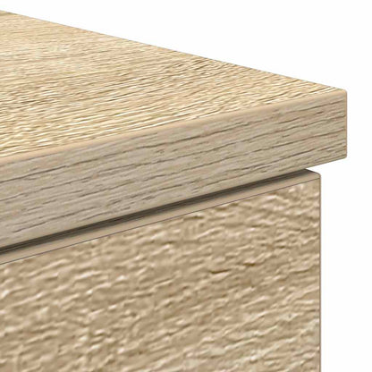Desk Sonoma Oak 86x49x76 cm Engineered Wood