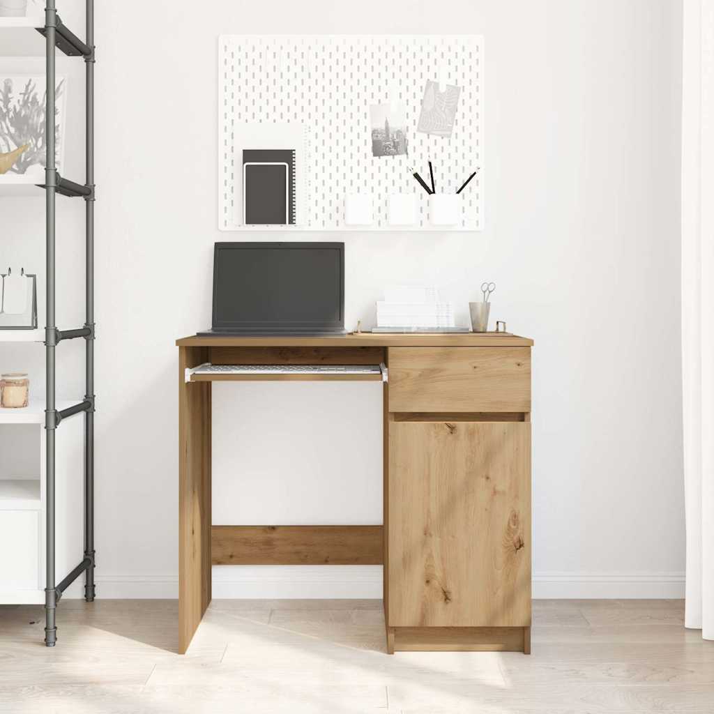 Desk Artisan Oak 86x49x76 cm Engineered Wood