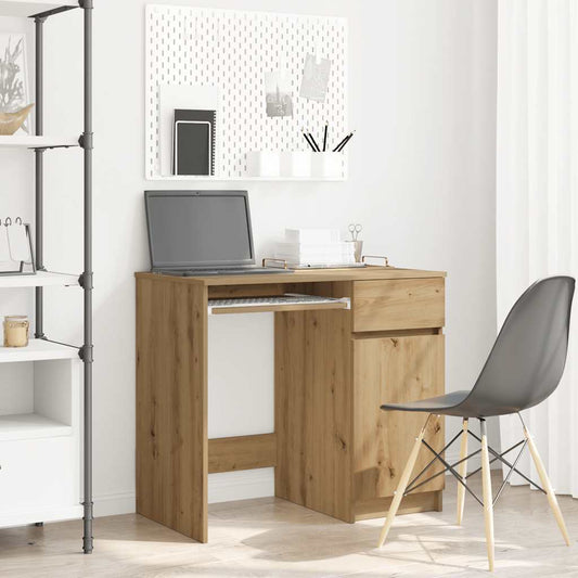 Desk Artisan Oak 86x49x76 cm Engineered Wood