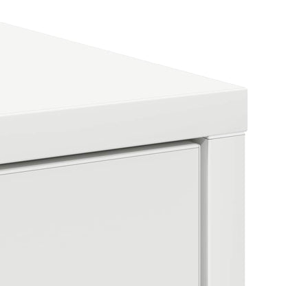 Sideboard with Drawers and Doors White 73x31x90 cm
