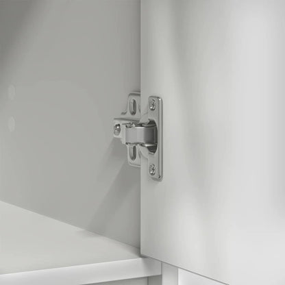 Sideboard with Drawers and Doors White 73x31x90 cm