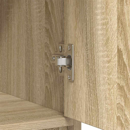 Sideboard with Drawers and Doors Sonoma Oak 73x31x90 cm