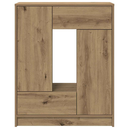 Sideboard with Drawers and Doors Artisan Oak 73x31x90 cm