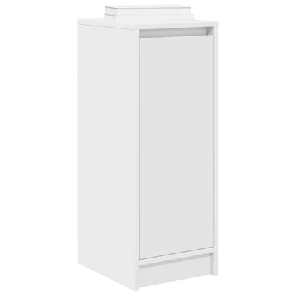 Shoe Cabinet White 29.5x34x76 cm Engineered Wood