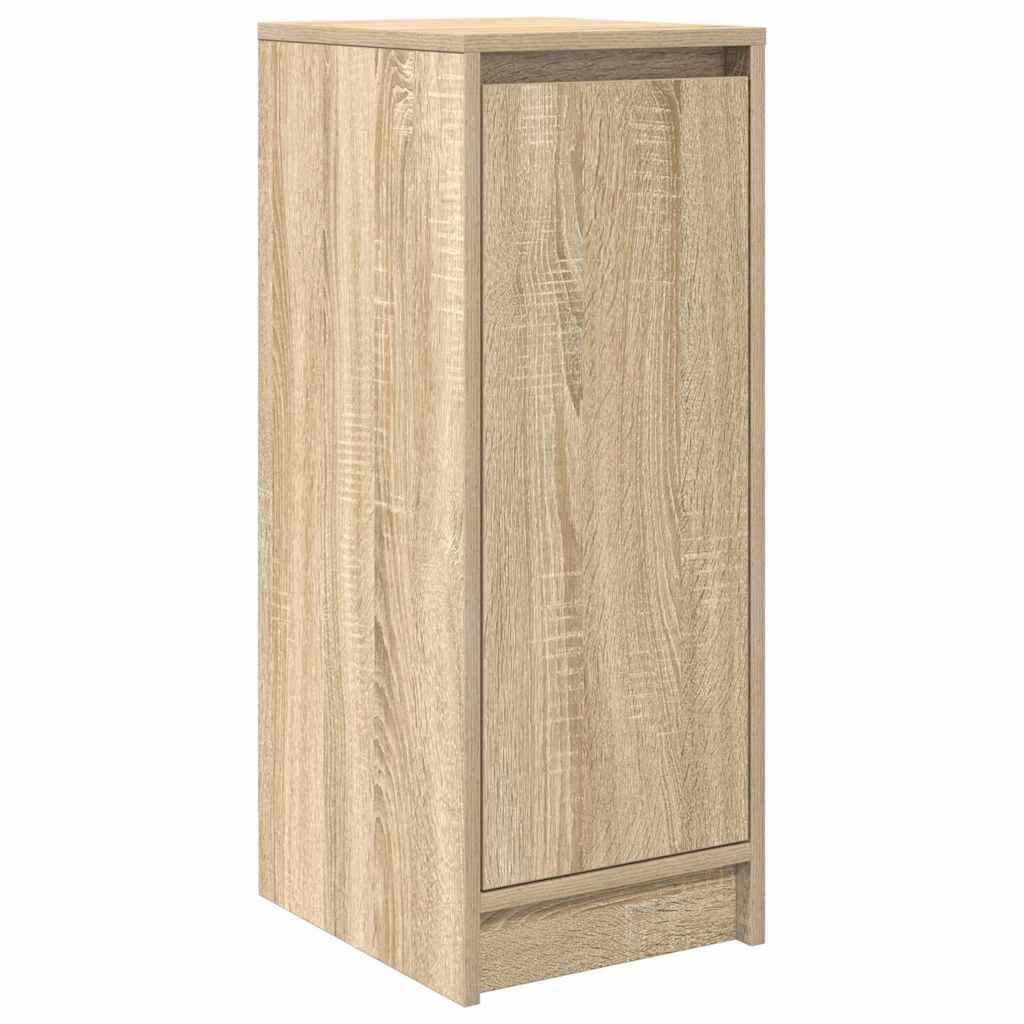 Shoe Cabinet Sonoma Oak 29.5x34x76 cm Engineered Wood