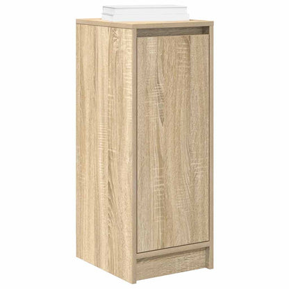 Shoe Cabinet Sonoma Oak 29.5x34x76 cm Engineered Wood