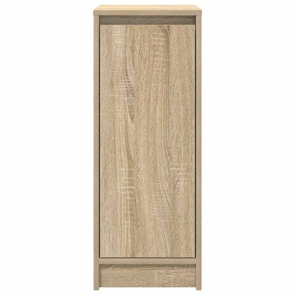 Shoe Cabinet Sonoma Oak 29.5x34x76 cm Engineered Wood