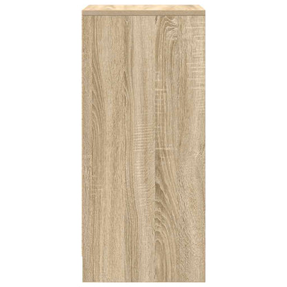 Shoe Cabinet Sonoma Oak 29.5x34x76 cm Engineered Wood