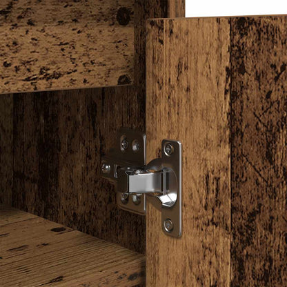 Shoe Cabinet Old Wood 57x34x76 cm Engineered Wood