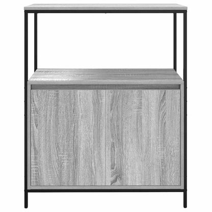 Bathroom Cabinet with Shelves Grey Sonoma 76,5x35x95 cm