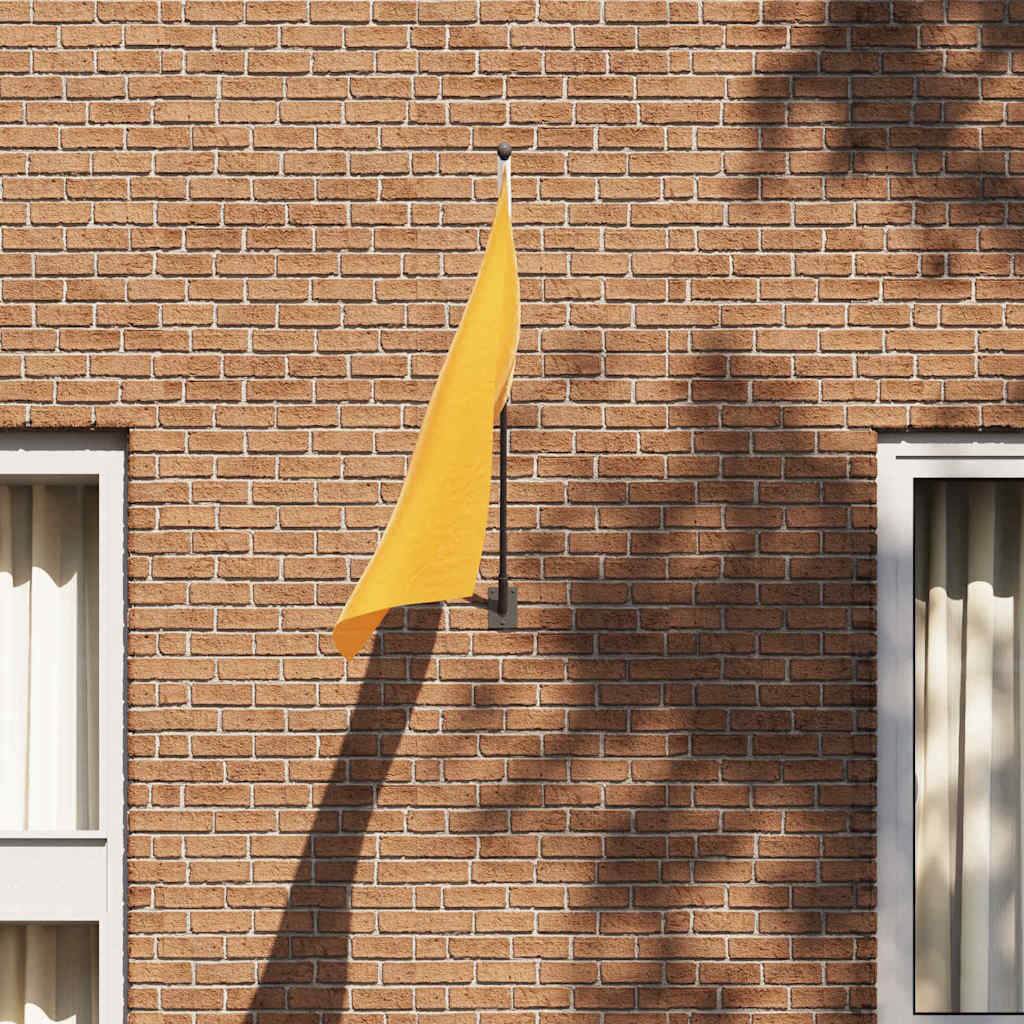 Flag Pole Holde Black 10.5 x 7.5 x 0.25 cm Steel