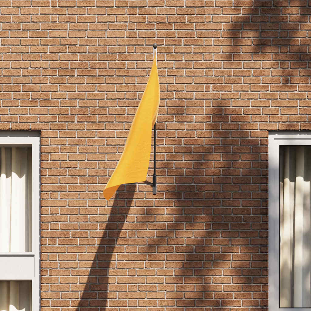 Flag Pole Holde Black 15 x 3 x 0.35 cm Steel