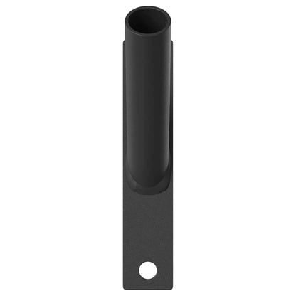 Flag Pole Holde Black 15 x 3 x 0.35 cm Steel