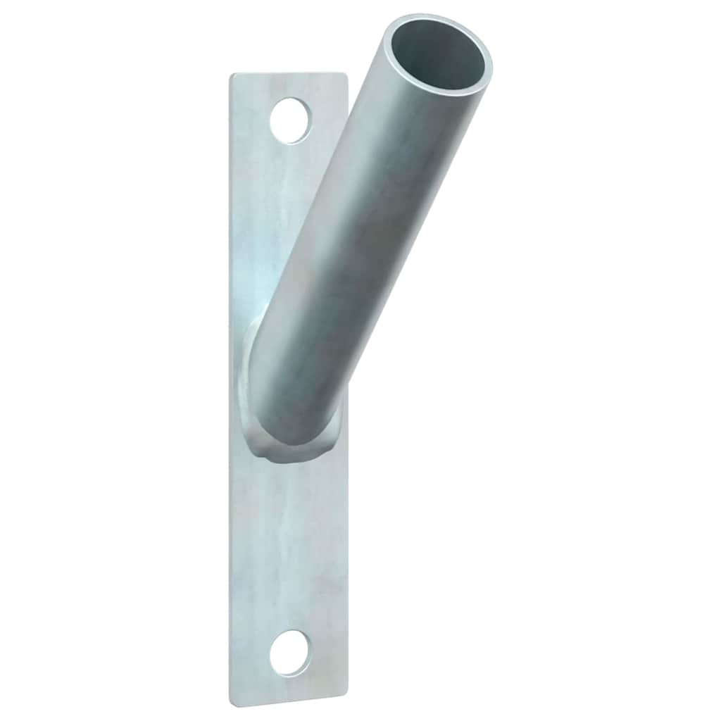 Flag Pole Holde Silver 15 x 3 x 0.35 cm Steel