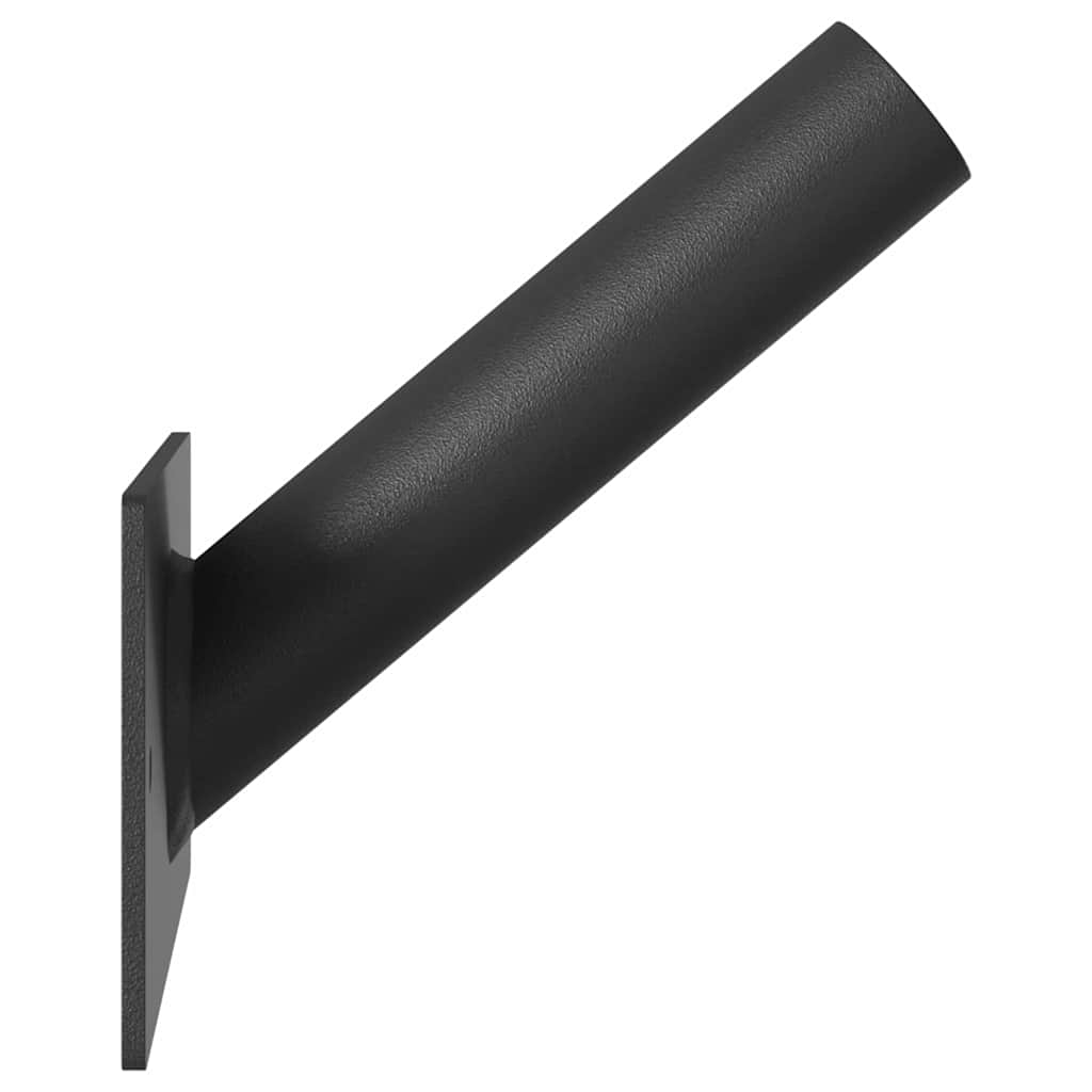 Flag Pole Holde Black 13 x 6 x 0.2 cm Steel