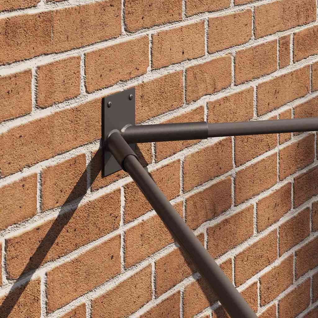 Flag Pole Holde Black 11.5 x 7.5 x 0.2 cm Steel