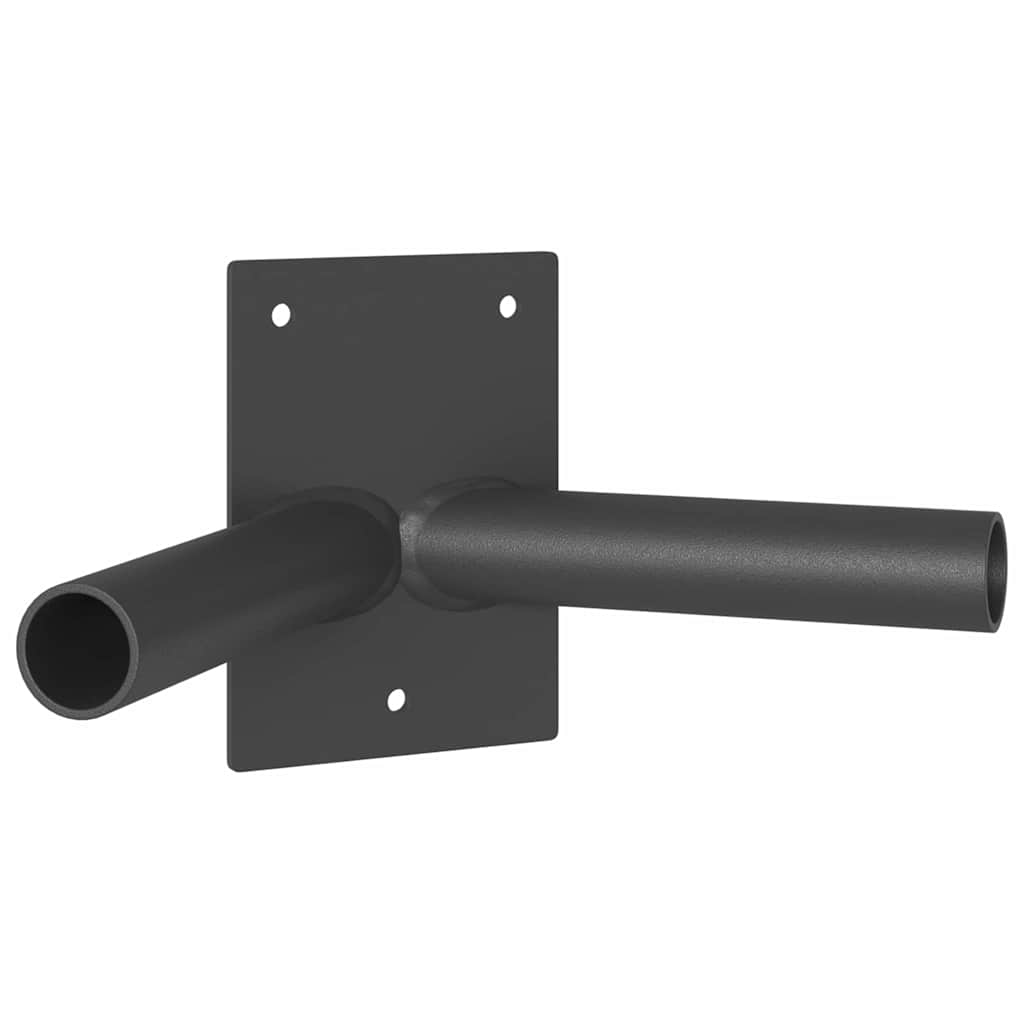 Flag Pole Holde Black 11.5 x 7.5 x 0.2 cm Steel