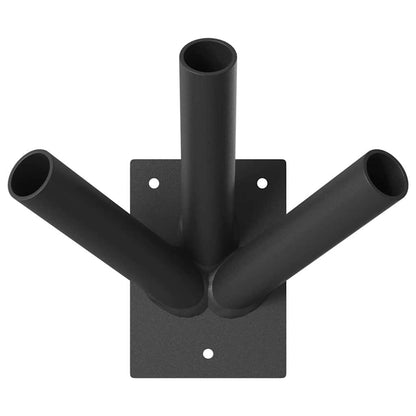 Flag Pole Holde Black 10.5 x 7.5 x 0.2 cm Steel