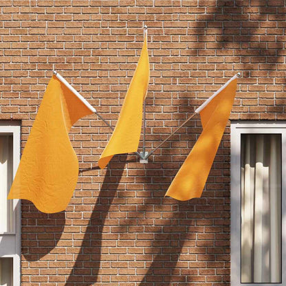 Flag Pole Holde Silver 10.5 x 7.5 x 0.2 cm Steel