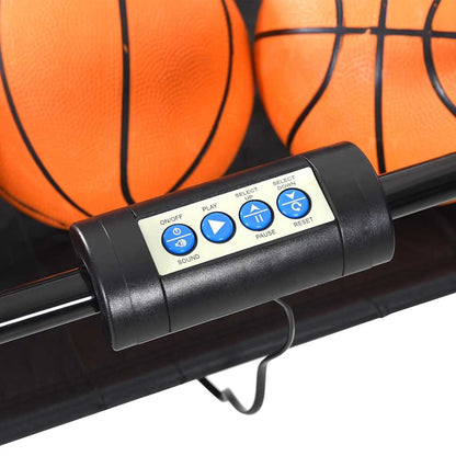 Basketball Arcade Machine with 4 Balls for 2 Players