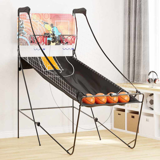 Basketball Arcade Machine with 4 Balls for 2 Players