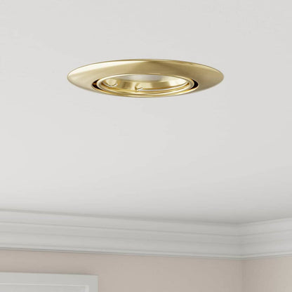 Spotlight 12 pcs Gold 9 x 9 x 2.5 cm Metal
