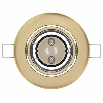 Spotlight 24 pcs Brass 9 x 9 x 2.5 cm Metal