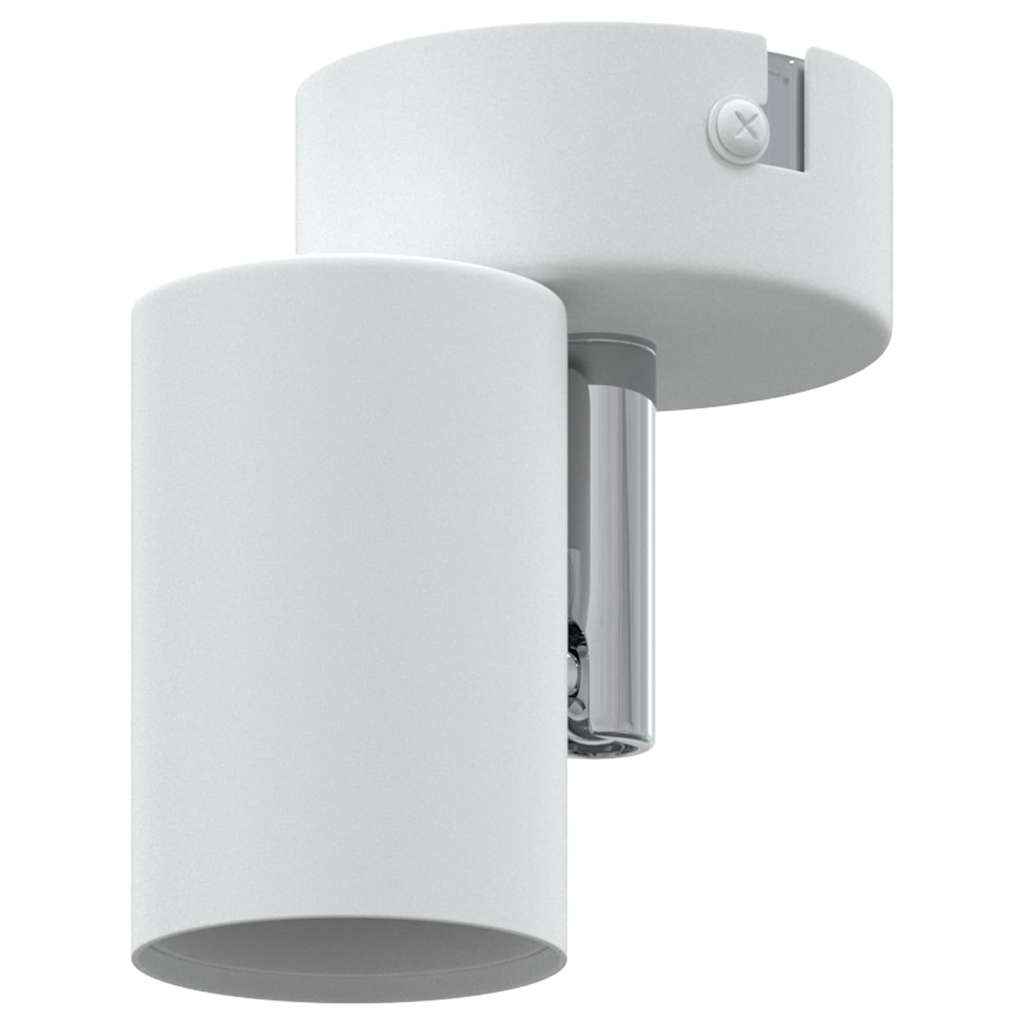 Ceiling Spotlight with Spotlights White 6.5 x 6 x 11.5 cm Metal