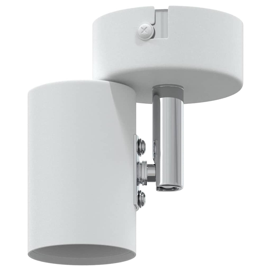 Ceiling Spotlight with Spotlights White 6.5 x 6 x 11.5 cm Metal