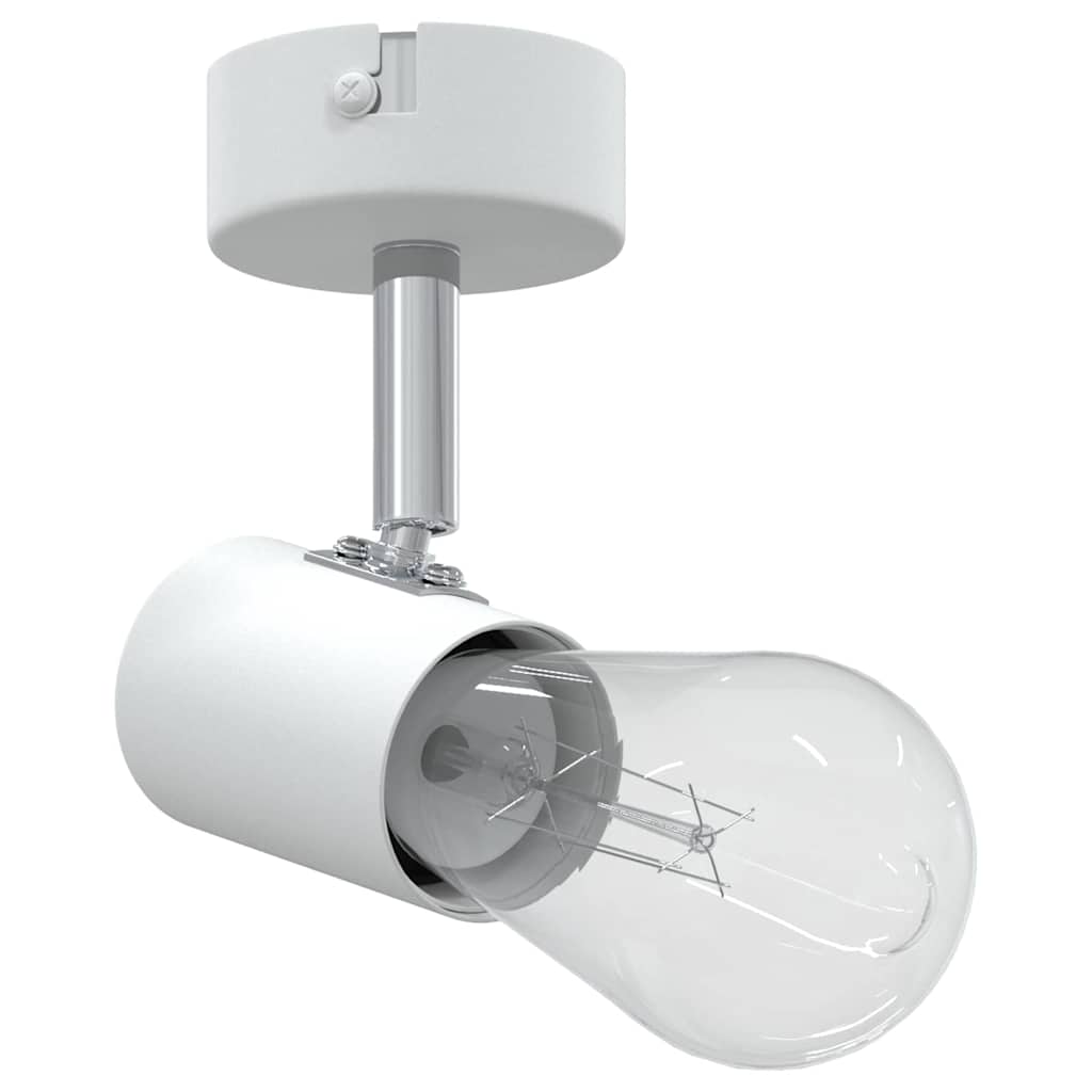 Ceiling Spotlight with Spotlights White 6.5 x 6 x 11.5 cm Metal