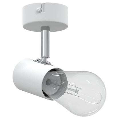 Ceiling Spotlight with Spotlights White 6.5 x 6 x 11.5 cm Metal