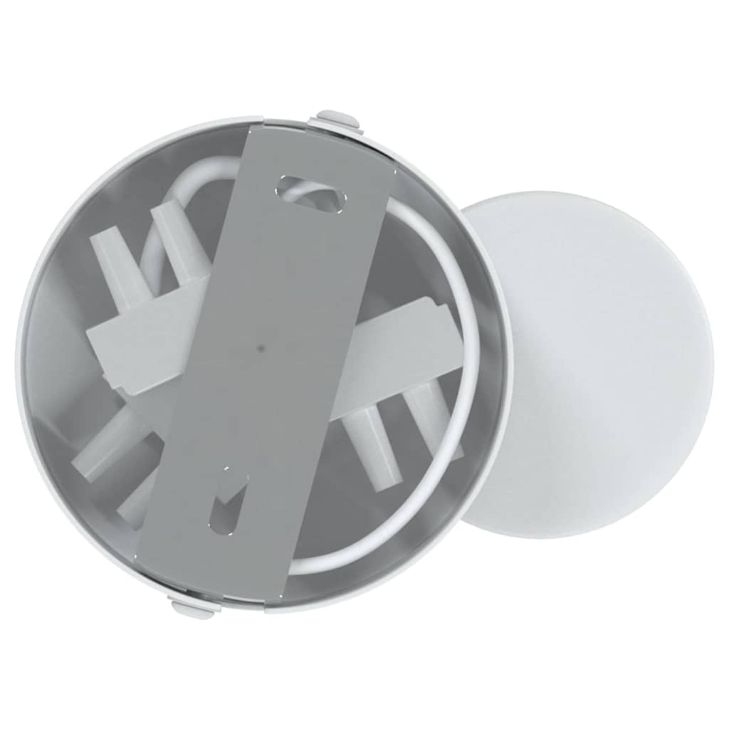 Ceiling Spotlight with Spotlights White 6.5 x 6 x 11.5 cm Metal