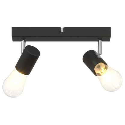 Ceiling Spotlight Black 26 x 6.5 x 11.5 cm Metal