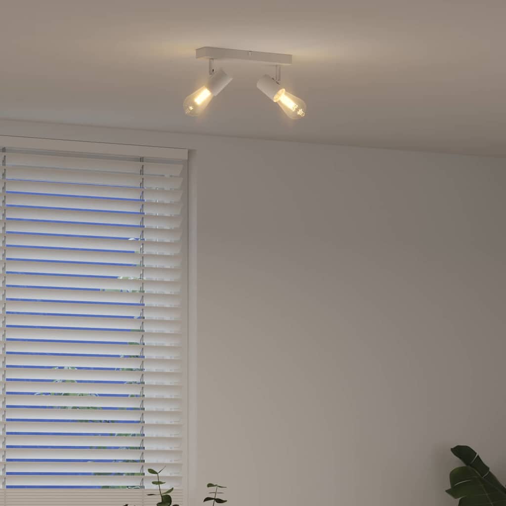 Ceiling Spotlight White 26 x 6.5 x 11.5 cm Metal