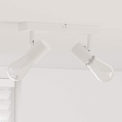 Ceiling Spotlight White 26 x 6.5 x 11.5 cm Metal