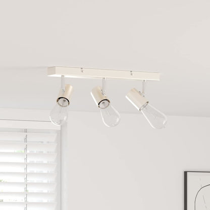 Ceiling Spotlight Nickel 38 x 6.5 x 11.5 cm Metal