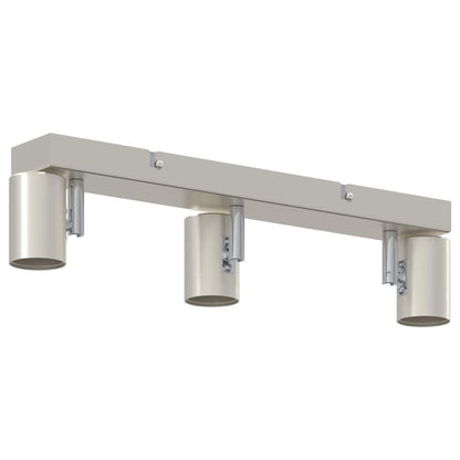 Ceiling Spotlight Nickel 38 x 6.5 x 11.5 cm Metal