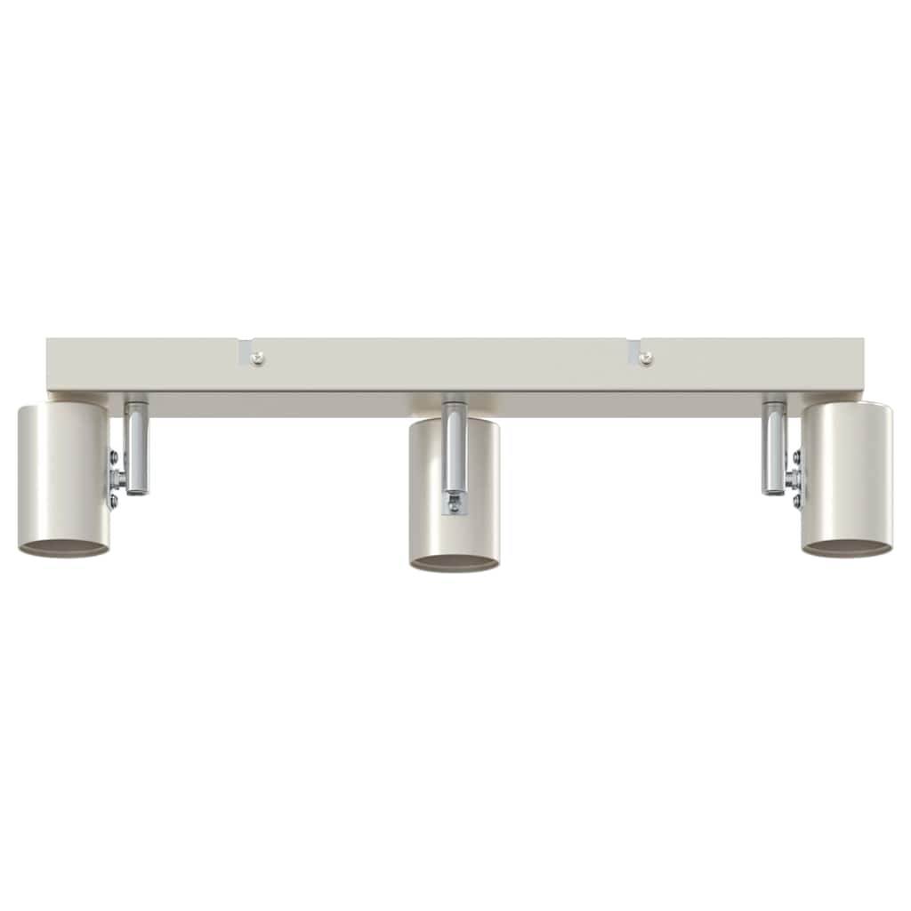 Ceiling Spotlight Nickel 38 x 6.5 x 11.5 cm Metal