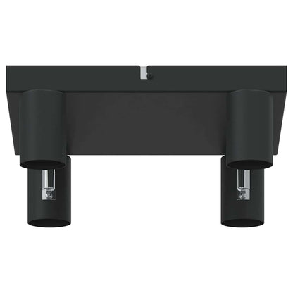 Ceiling Spotlight Black 26.5 x 26 x 11.5 cm Metal