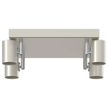 Ceiling Spotlight Nickel 26.5 x 26 x 11.5 cm Metal