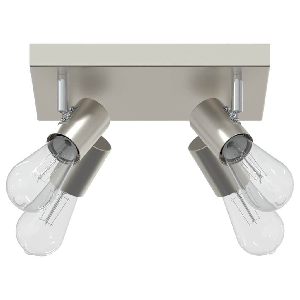 Ceiling Spotlight Nickel 26.5 x 26 x 11.5 cm Metal