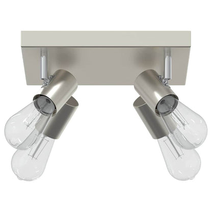 Ceiling Spotlight Nickel 26.5 x 26 x 11.5 cm Metal