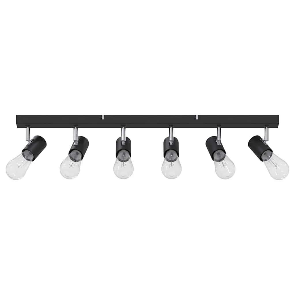Ceiling Spotlight Black 73 x 6.5 x 11.5 cm Metal