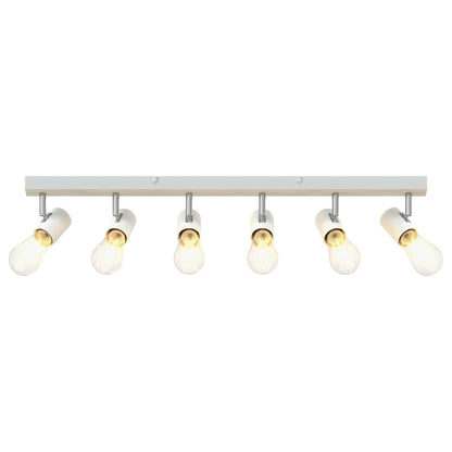 Ceiling Spotlight White 73 x 6.5 x 11.5 cm Metal