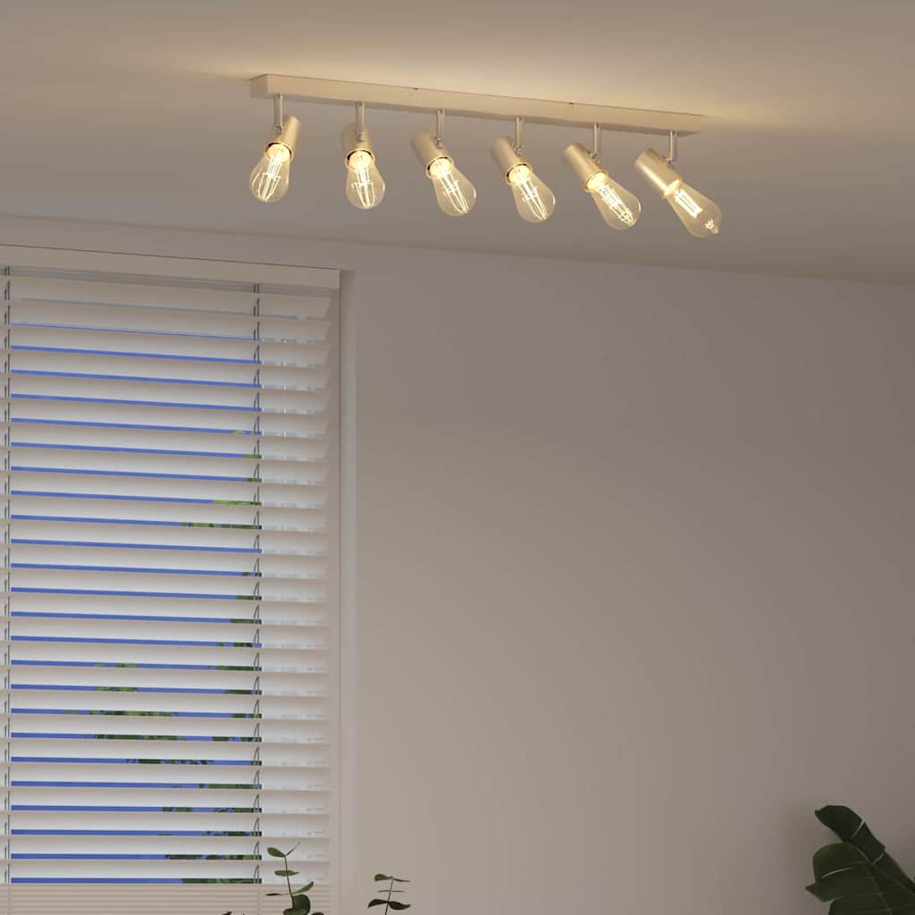 Ceiling Spotlight Nickel 73 x 6.5 x 11.5 cm Metal